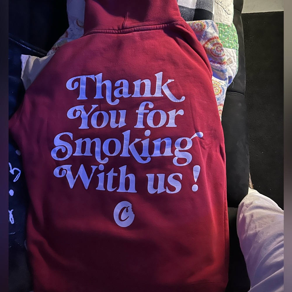 Cookies hoodie.